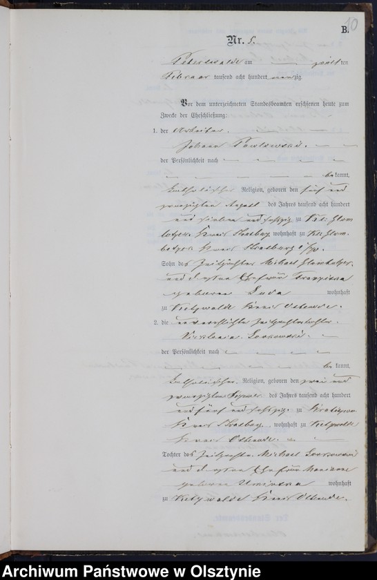 image.from.unit.number "Heiraths-Neben-Register Nr 1 - 20"