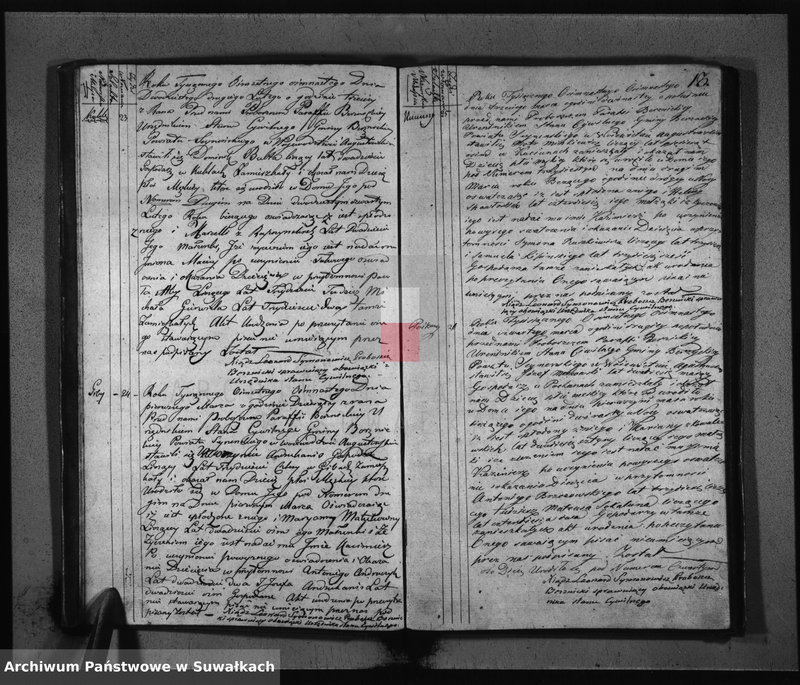 image.from.unit.number "Akta Urodzonych Gminy Berznickiey od 1 Stycznia Roku 1818"