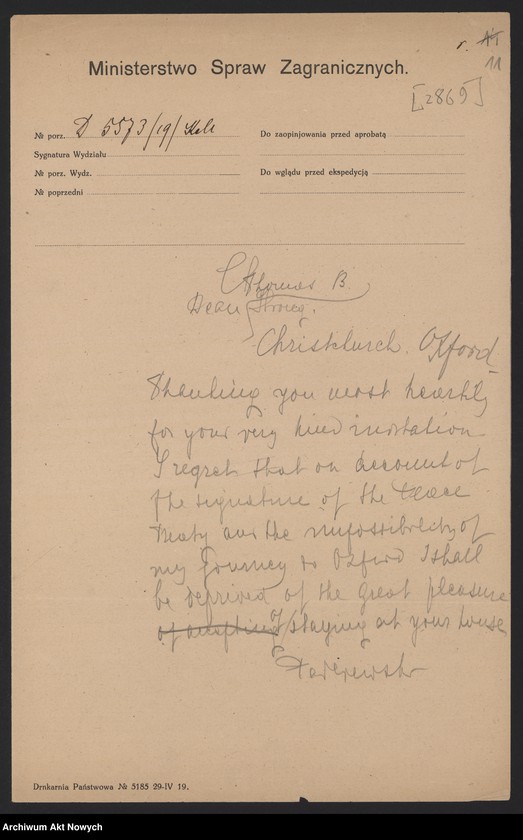 image.from.unit.number "Korespondencja dotycząca nadania dyplomów doktoratów honoris causa przez uniwersytety amerykańskie, angielskie. Przemówienia I. J. Paderewskiego na uroczystościach nadania mu dyplomów. Dyplomy: Doctor of Laws, honoris causa, Columbia University; patrz t.1015,1082, 1204; brak s.1-4,40-45,57-73,107-126 (25 VII 2003 r.)"