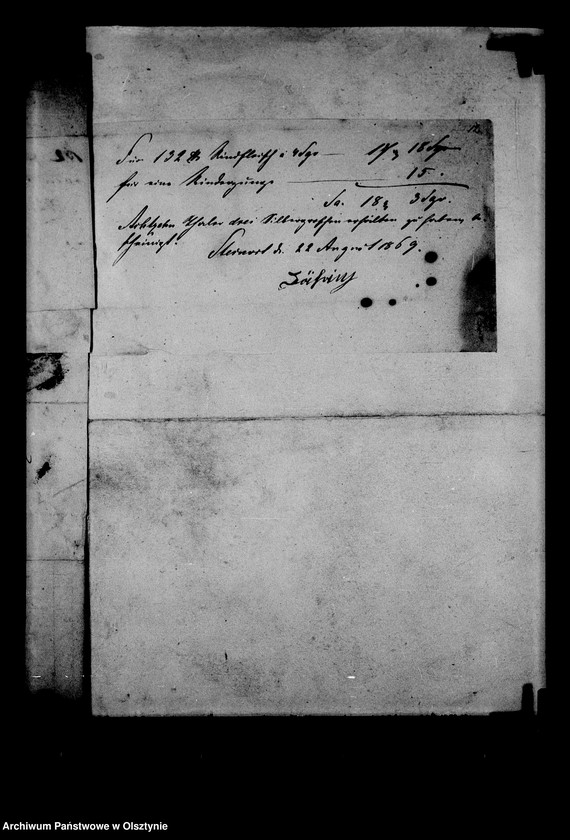 image.from.unit.number "/Beläge der Steinorter Administrationskasse/"