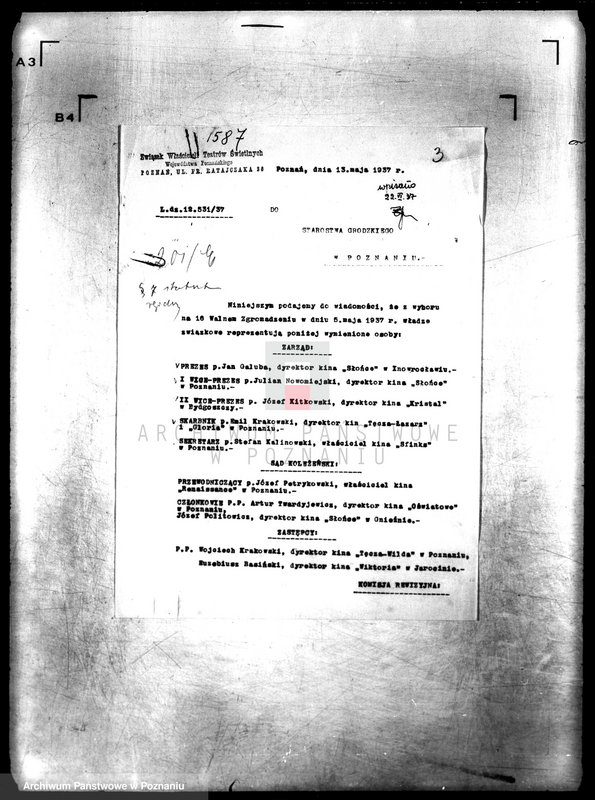 Obraz 7 z jednostki "/Związek Właścicieli Teatrów Świetlnych/"