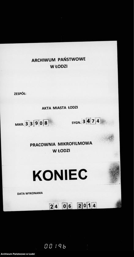 Obraz 19 z jednostki "Ob očistke otchožich mest v magistrackich zdanijach na vremja s 1 janvarja 1915 g. po 1 janvarja 1918 g"