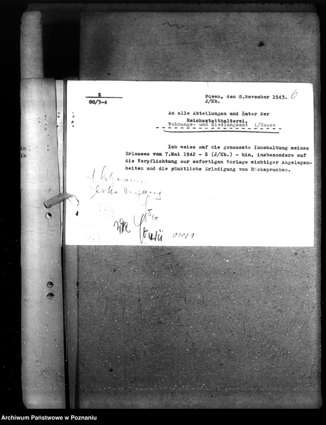 Obraz 10 z jednostki "Vereinfachung und Beschleunigung der Verwaltung"