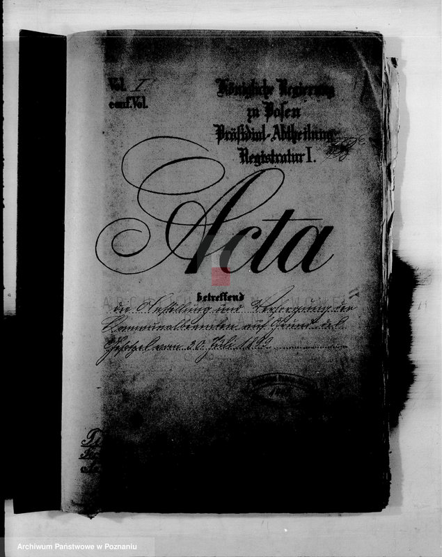 image.from.unit.number "Die Austellung und Versongung der Kommunalbeamten auf Grund des Gesetzes vom 30 Juli 1899 r. /Raszków/"