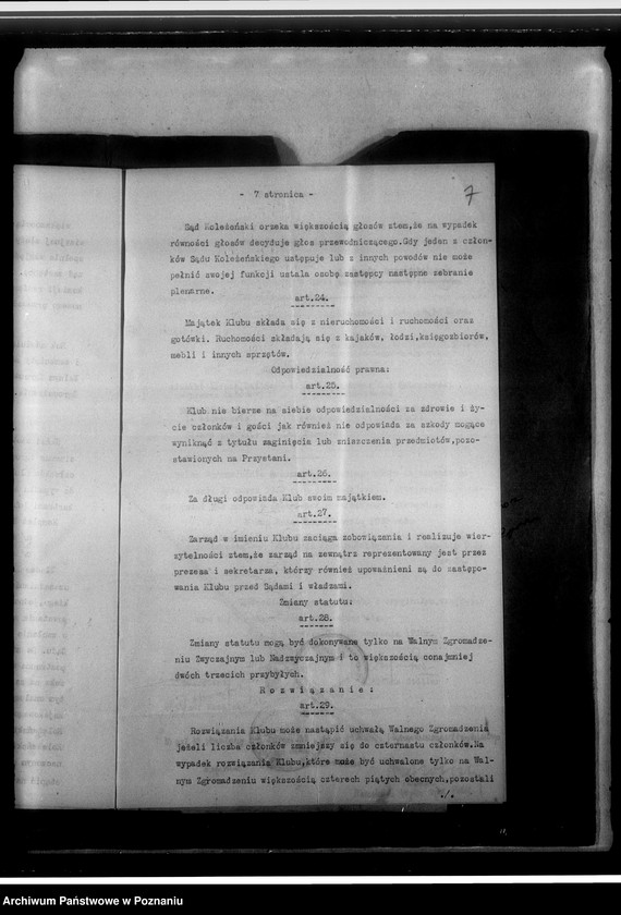Obraz 11 z jednostki "Statut Klubu"