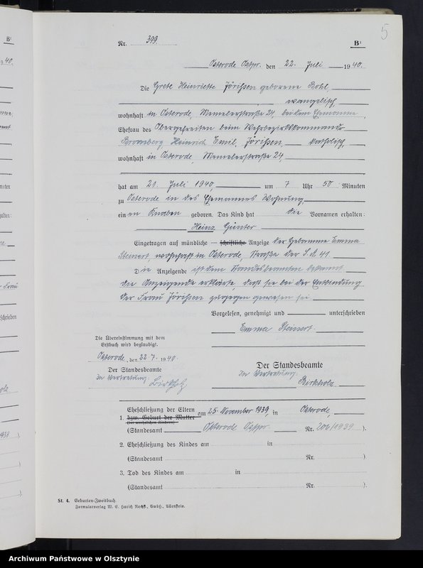 image.from.unit.number "Geburtenbuch-Zweitbuch Tom II,Nr 396 - 668"