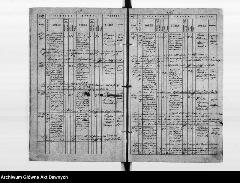 image.from.unit.number "Parafia: Krotoszyn. Dekanat: Szczerzec. Księga metrykalna ślubów dla całej parafii. Tom V."