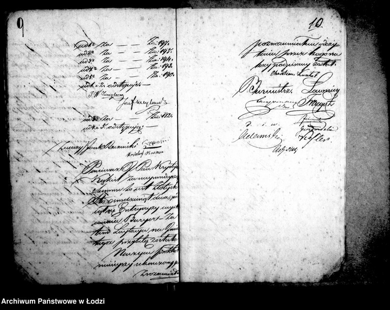 Obraz 12 z jednostki "Akta tyczące się regulacji osady sukienniczej"