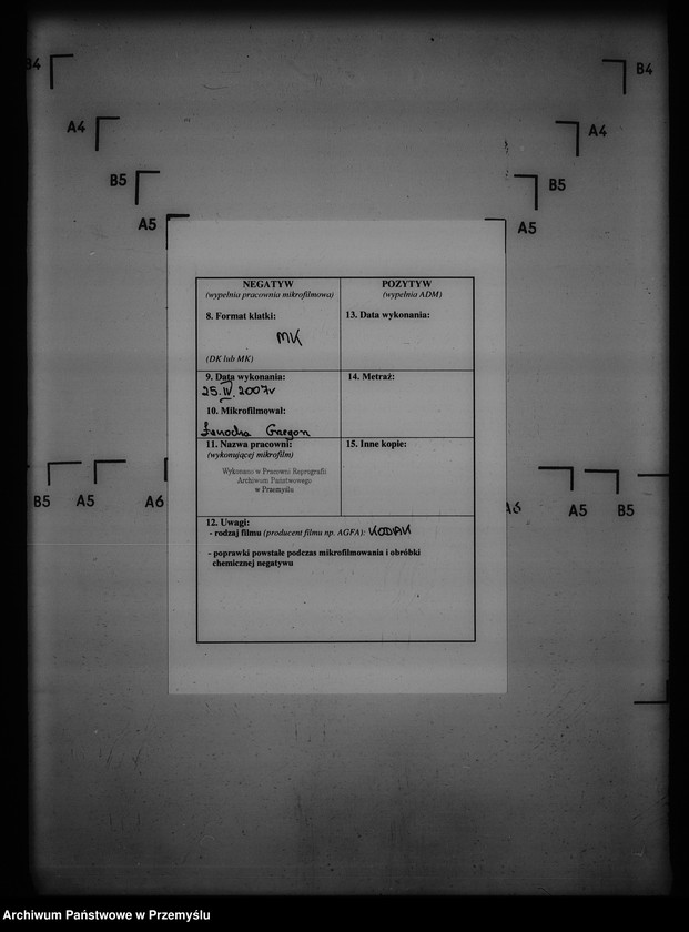 Obraz 3 z jednostki "[Kopie ksiąg metrykalnych parafii Żużel z filią Cebłów (dekanat Bełz)]"