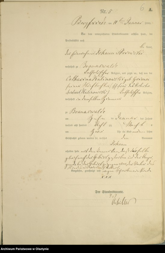 image.from.unit.number "Geburts-Haupt-Register Nr 1 - 86"