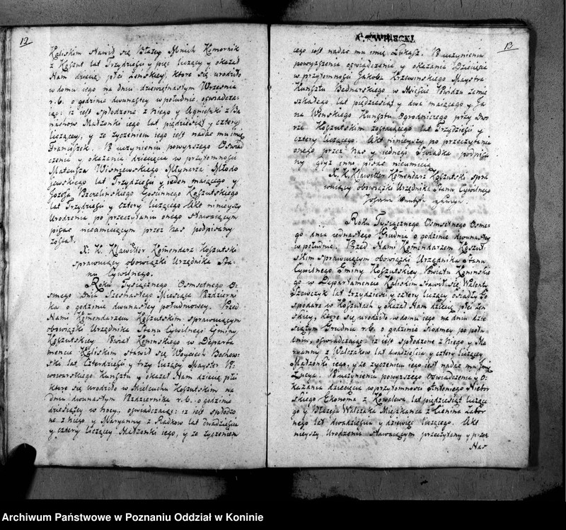 image.from.team "Akta stanu cywilnego Parafii Rzymskokatolickiej Koszuty (powiat słupecki)"