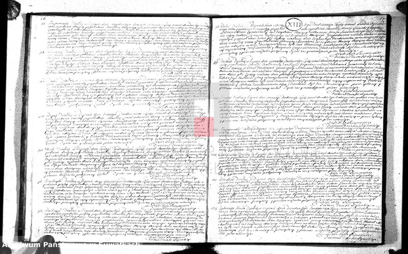 image.from.unit.number "Księga duplikat urodzonych, zaślubionych y zmarłych parafii wigierskiey z roku 1827"