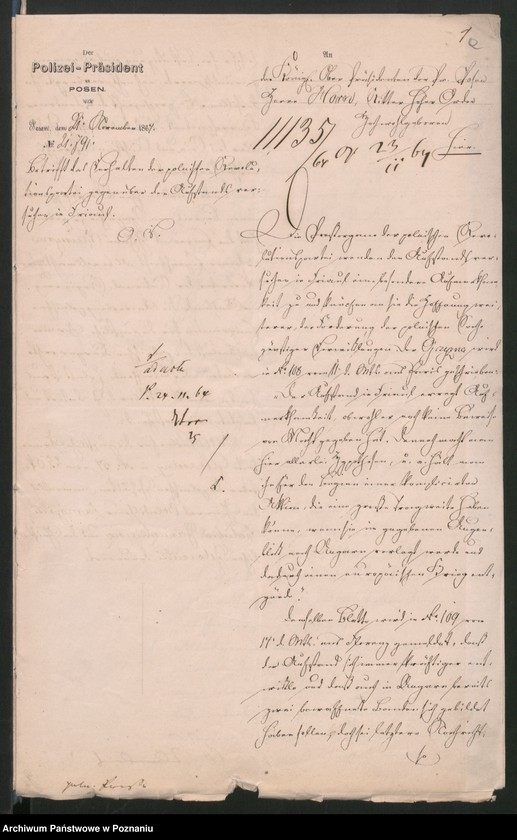 image.from.unit.number "Die Fortsetzung nationaler Bestrebungen von Seiten der Polen."