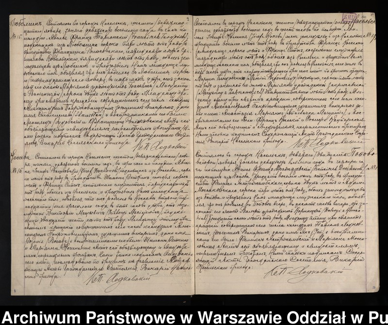 image.from.unit.number "Akta urodzeń, małżeństw i zgonów"