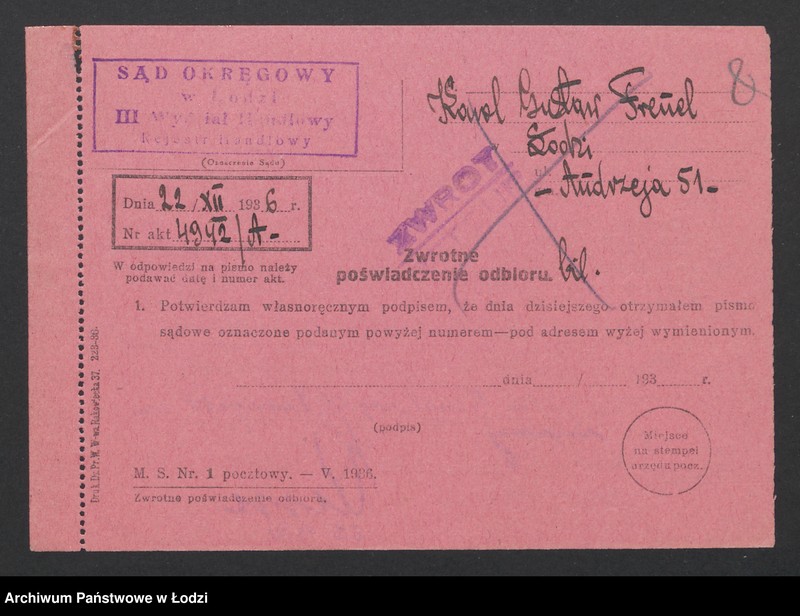 Obraz 10 z jednostki "Karol Gustaw Frenel – wynajem furmanek"