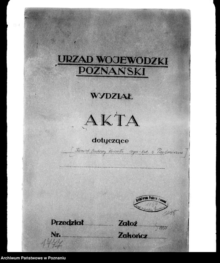 image.from.unit.number "/Komitet Budowy Kościoła rzymsko-katolickiego w Przeźmierowie/"