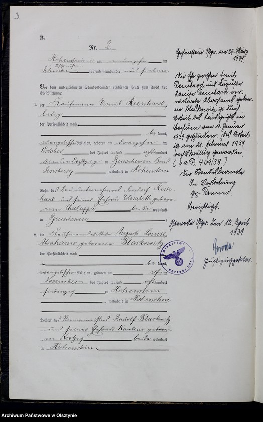 image.from.unit.number "Heirats-Neben-Register Nr 1 - 15"