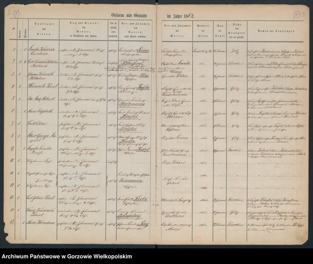 image.from.unit.number "Duplikate der Hauptkirche zu Landsberg an der Warthe (zawiera także księgę zgonów Konkordier Kirche mit der reformirten und Militair Gemeinde z 1862 r.)"