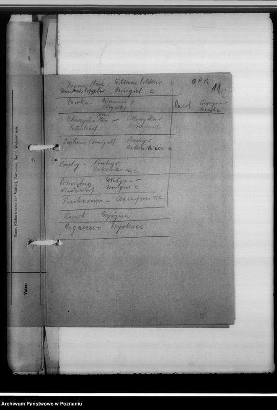 image.from.unit.number "[Wykazy duplikatów ksiąg kościelnych przejętych przez Gausippenamt w Poznaniu oraz spis ksiąg kościelnych otrzymanych przez Kreissippenamt w Czarnkowie]"
