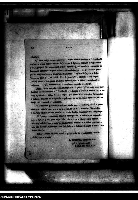 Obraz 15 z jednostki "Mikulice, nabycie nieruchomości w trybie art. 8 ustawy o wykonaniu reformy rolnej"