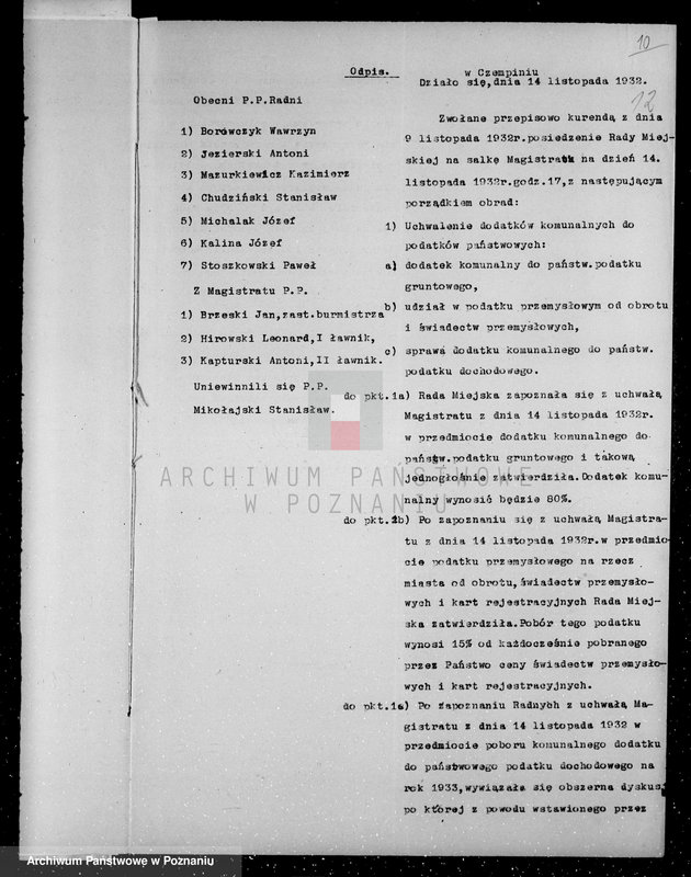 Obraz 16 z jednostki "Administracja miasta Czempinia"