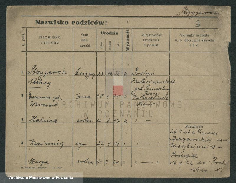 Obraz 20 z jednostki "Strzyżewski - Stwirok"