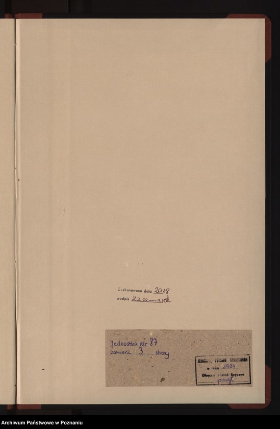 Obraz 5 z jednostki "Duplicat baptisatorum"