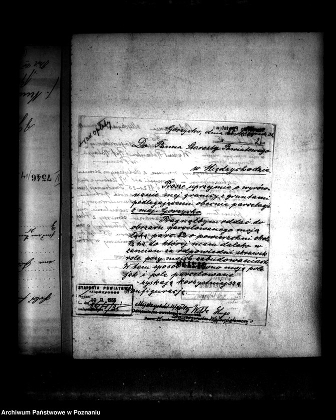 Obraz 6 z jednostki "Sprawy przewłaszczeniowe majątku Gorzycko-Stare powiatu międzychodzkiego"