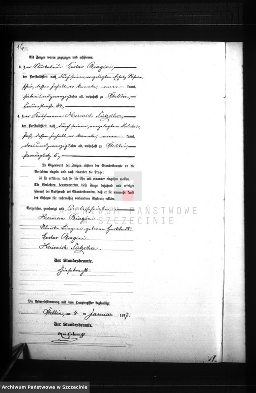 Obraz 19 z jednostki "Heiraths-Register (Neben-Register) Band I"