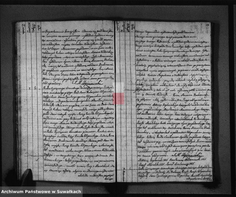 image.from.unit.number "Akta Zaślubionych Gminy Filipowskiey od 1go Maja 1810 Ru aż do ostatnich dni Grudnia 1811 r."