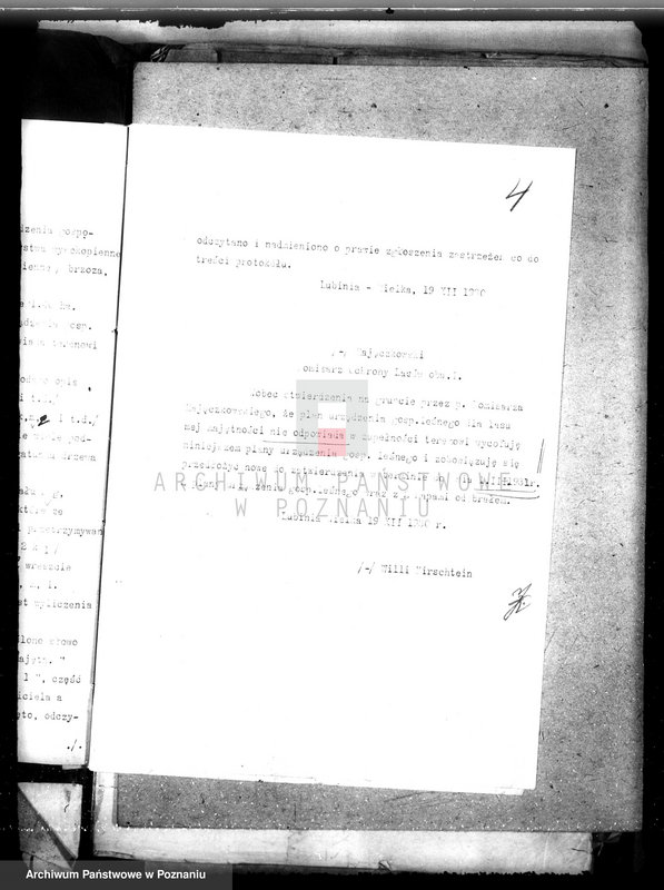 Obraz 8 z jednostki "Nadzór nad gospodarką w lasach majątku Lubinia-Wielka w powiecie jarocińskim"