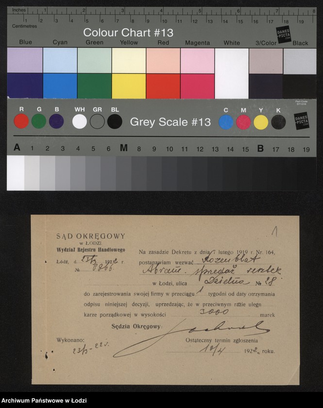 Obraz 3 z jednostki "Abram Rozenblat- sprzedaż resztek"