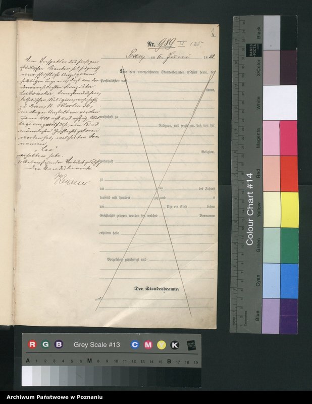 Obraz 4 z jednostki "Księga urodzeń t. III"