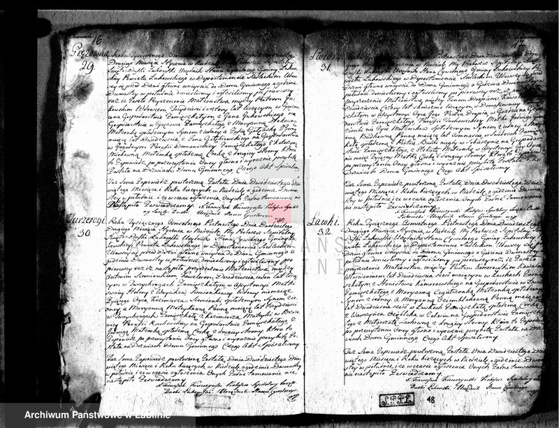 image.from.unit.number "Księga zapowiedzi i małżeństw"
