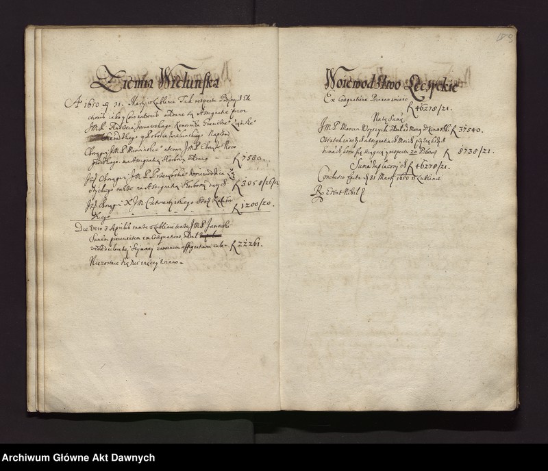 image.from.unit.number "Perceptarz ex coaequatione sejmu 1649 warszawskiego i poborów uchwalonych."