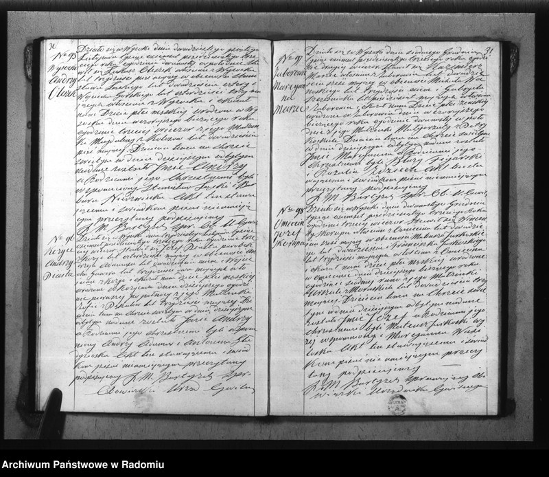 image.from.unit.number "Duplikat akt Religijno - Cywilnych Urodzonych, Zaszlubionych i Zmarłych Kościoła Parafij Wysoka za rok 1853 spisanych"