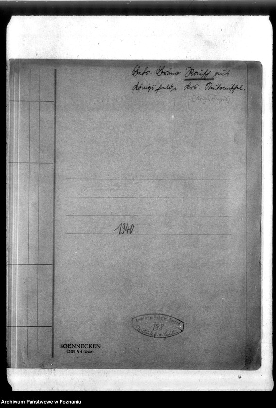 Obraz 4 z jednostki "Bruno Rausch aus Königsfelde, Kreis Neutomischel (Nowy Tomyśl)"