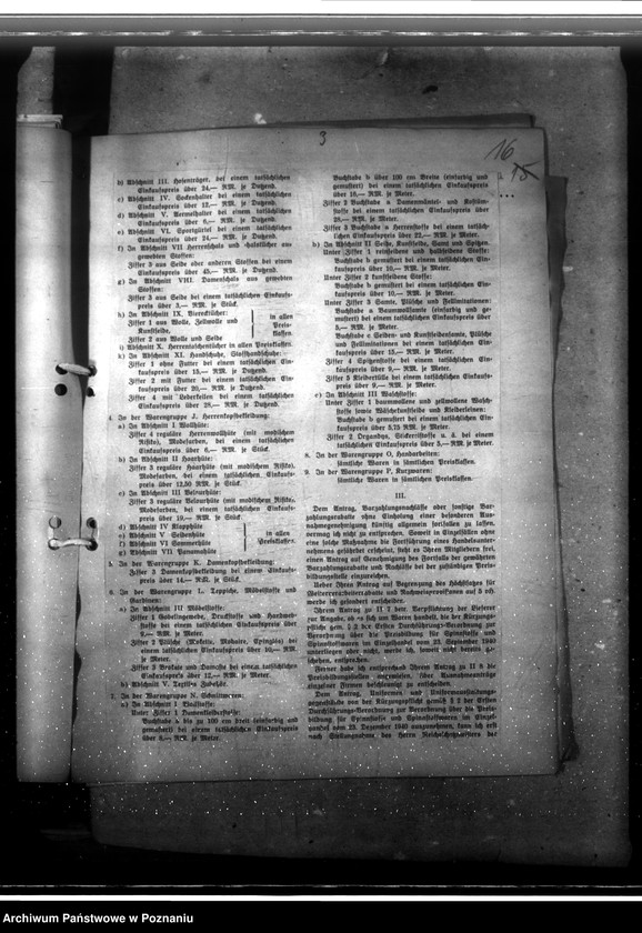 Obraz 20 z jednostki "Spinnstoffwirtschaft. Preisbildung"