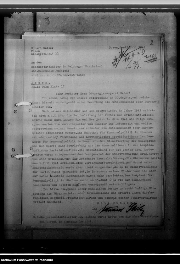 Obraz 6 z jednostki "Verwaltungsinspektor Eduard Seiler"