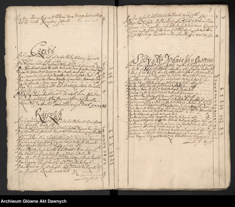 image.from.unit.number "Rejestry pogłównego generalnego z różnych województw."