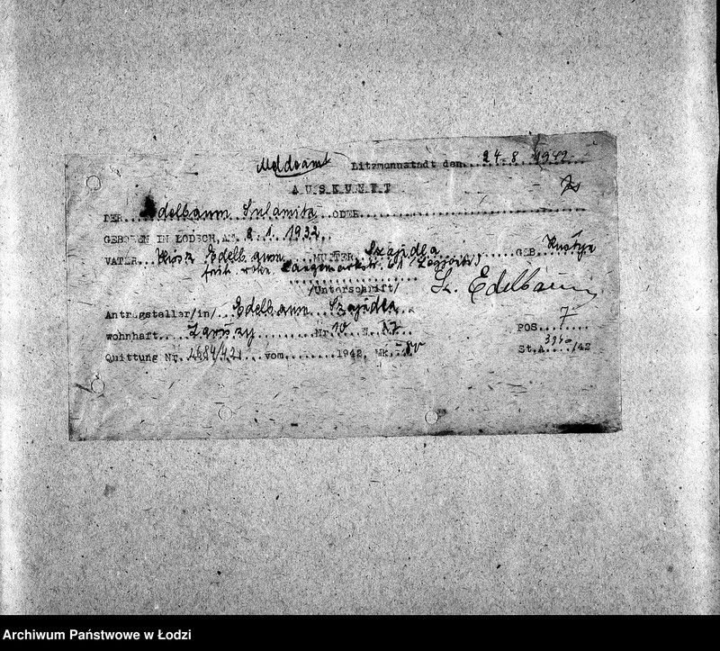 Obraz 5 z jednostki "[Wyciągi z rejestrów urodzin, ślubów i inne]"