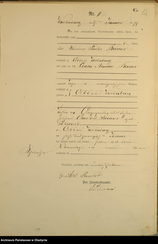 image.from.unit.number "Sterbe-Haupt-Register Nr 1 - 126"