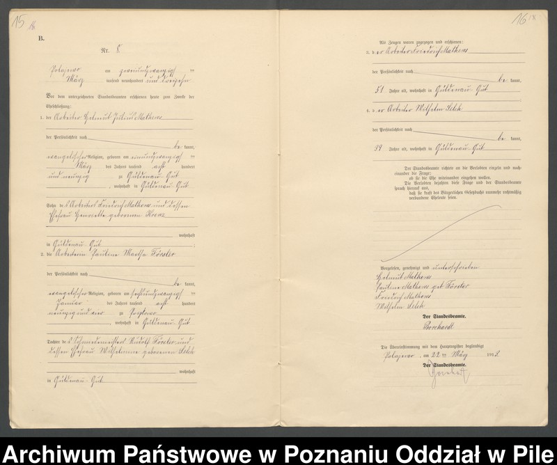 Obraz 11 z jednostki "Księga małżeństw"