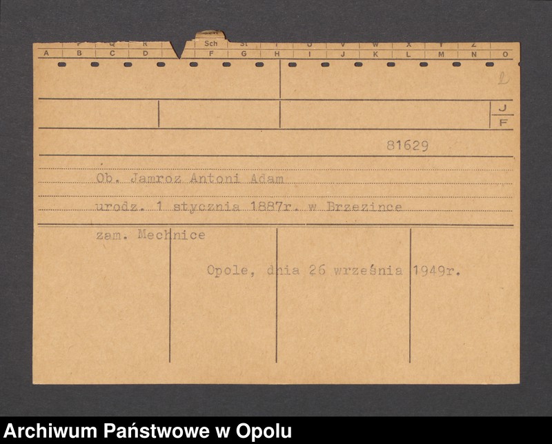 Obraz 4 z jednostki "[Kreis Josefa, ur. 23.08.1878 r. Sudoll]"