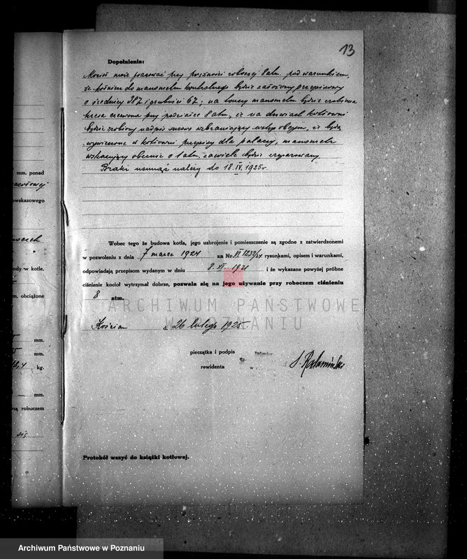 Obraz 20 z jednostki "Spółka Stolarska w Kościanie nr woj. kotła 189"