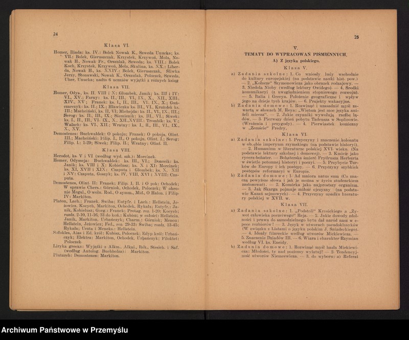 image.from.unit.number "XVIII Sprawozdanie dyrekcji c.k. gimnazjum polskiego w Cieszynie za rok szkolny 1912/13"