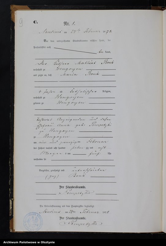 image.from.unit.number "Sterbe-Neben-Register Nr 1 - 47"