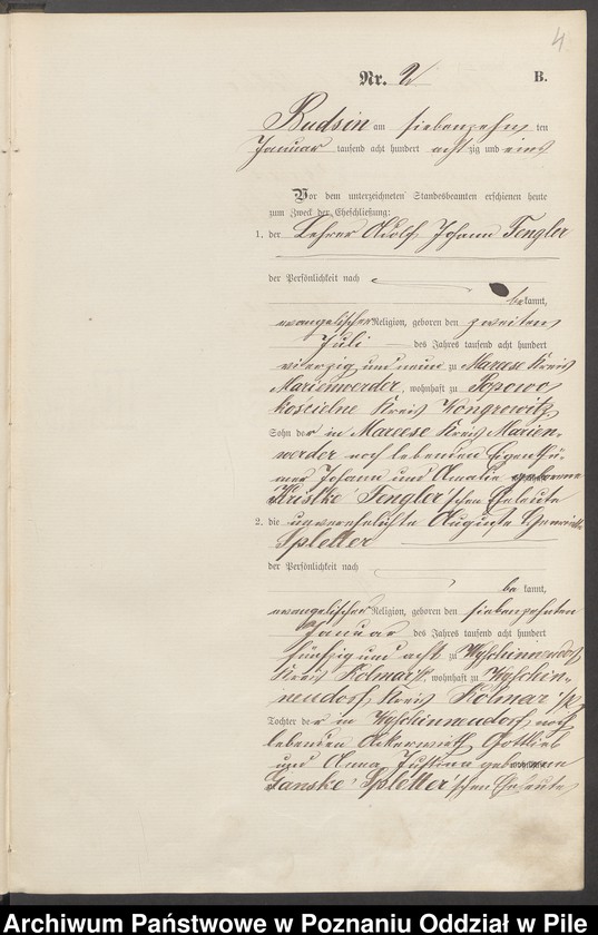 image.from.unit.number "Księga małżeństw"