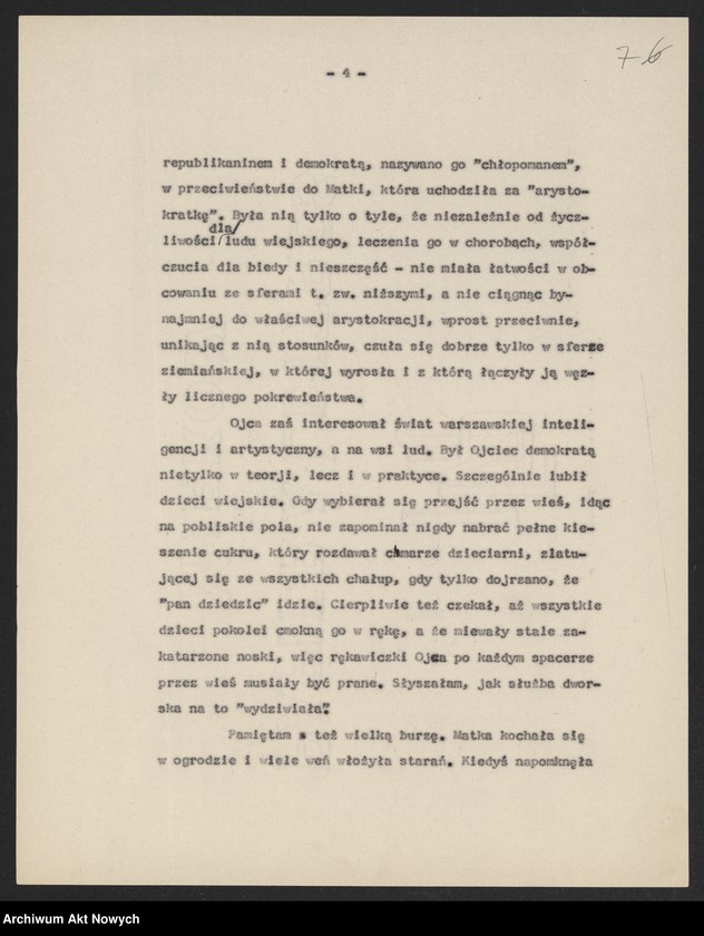 Obraz 9 z jednostki "Wspomnienia [Zofii z Grabskich Kirkor - Kiedroniowej z okresu dzieciństwa]."