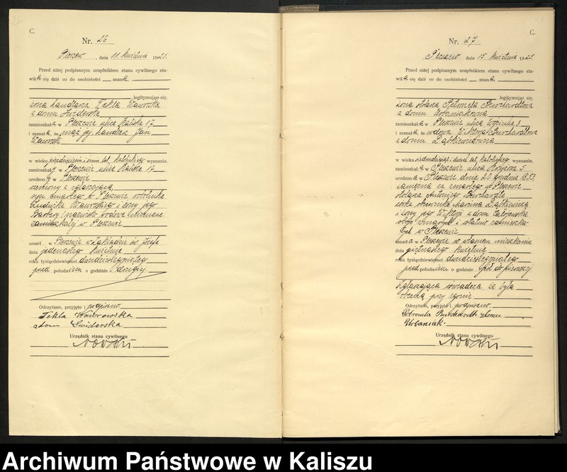 Obraz 17 z jednostki "[Księga zgonów]"